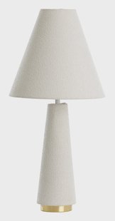 Light & Living Tafellamp 'Devia' Bouclé, 61cm, kleur Crème