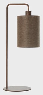 Light & Living Tafellamp 'Donio' 60cm, kleur Bruin