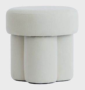 Light & Living Poef 'Curtea' kleur Crème