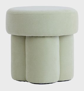 Light & Living Poef 'Curtea' kleur Lichtgroen