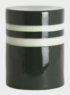 Light & Living Bijzettafel 'Mooca' Keramiek, 33cm, kleur Donkergroen