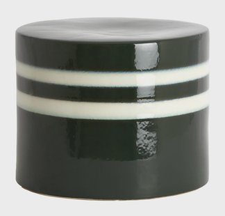 Light & Living Bijzettafel 'Mooca' Keramiek, 42cm, kleur Donkergroen