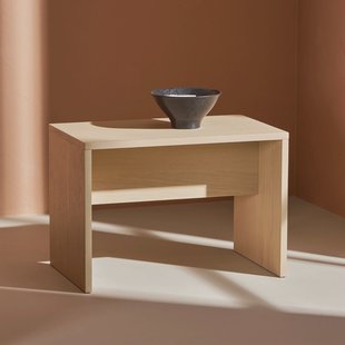 Nohr Salontafel 'Abrina' MDF, 58 x 35cm, kleur Whitewash