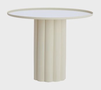 Light & Living Bijzettafel 'Rosario' 54cm hoog, kleur Crème
