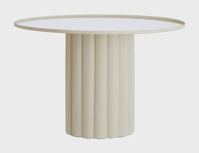 Light & Living Bijzettafel 'Rosario' 60cm hoog, kleur Crème