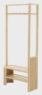 Light & Living Kapstok 'Gaios' Mangohout, 180 x 85cm, kleur Naturel