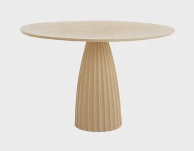 Light & Living Ronde Eettafel 'Veglia' 120cm, kleur Mat Zand