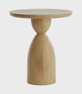 Light & Living Bijzettafel 'Torir' Mangohout, 40cm, kleur Naturel