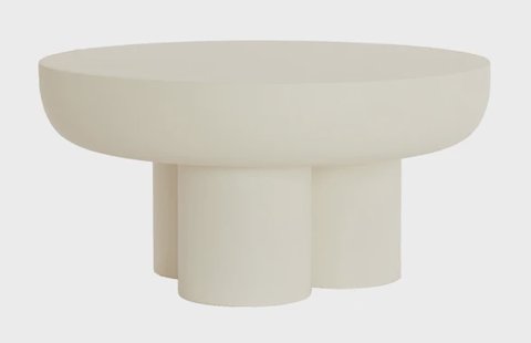 Light & Living Salontafel 'Mizuho' 70cm, kleur Crème