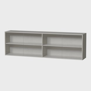 WOOOD Opzetkast 'Klink' t.b.v. TV-meubel Klink, Grenen, 200cm