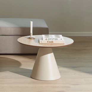 Bendt Ronde Salontafel 'Anemone' Eiken, 65cm