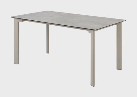 Bendt Eettafel 'Coy' Keramiek, 160 x 90cm, kleur Grijs
