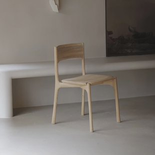 Ethnicraft Eetkamerstoel 'PI' Geolied Eikenhout