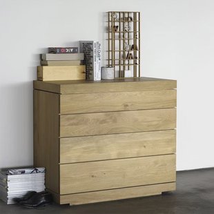 Ethnicraft Ladekast 'Burger' Geolied Eikenhout, 100cm