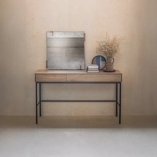 Ethnicraft Bureau 'Whitebird' Gevernist Eikenhout, 127 x 41cm