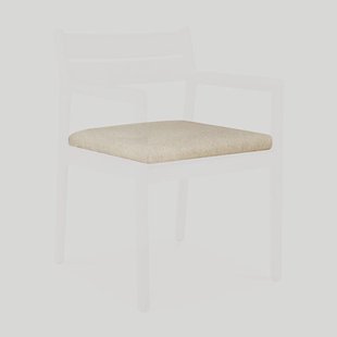 Ethnicraft Zitkussen 'Jack' t.b.v. Tuinstoel Jack, kleur Naturel