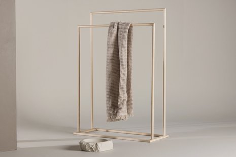 Nohr Kledingrek 'Milford' MDF, kleur Whitewash