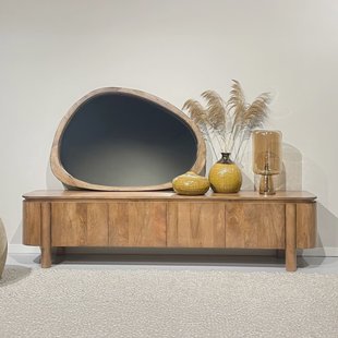 Livingfurn TV-meubel 'Salano' Mangohout, 210 cm