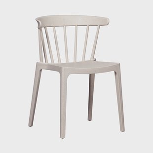 WOOOD Tuin / Eetkamerstoel 'Bliss' kleur Off White Melange