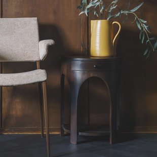 Dutchbone Bijzettafel/Nachtkastje 'Belvedere' Mangohout, 40 x 30cm