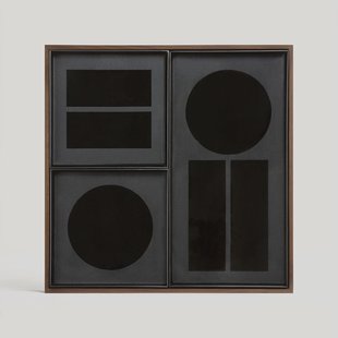 Ethnicraft Bureau organizer 'Classics' 33 x 33cm