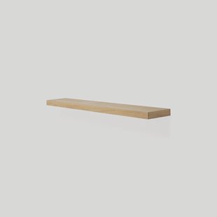 Ethnicraft Wandplank 'Wall' Eikenhout, 140cm, kleur Naturel