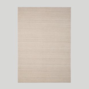 Ethnicraft Vloerkleed 'Nomad' Wol, 200 x 300cm, kleur Zand