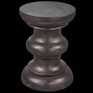 WOOOD Bijzettafel 'Jonah' Mangohout, 30cm