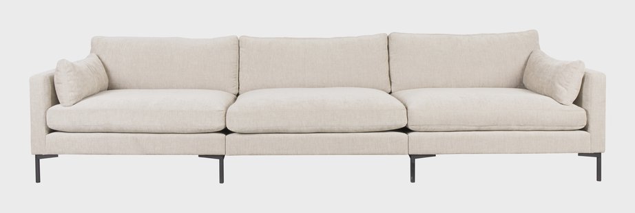 Zuiver 4,5-zits Bank 'Summer' kleur Crème