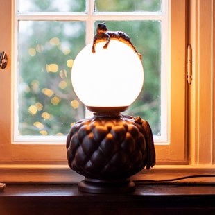 By Rydéns By Rydens tafellamp Viva La Diva, zwart, hoogte 45 cm