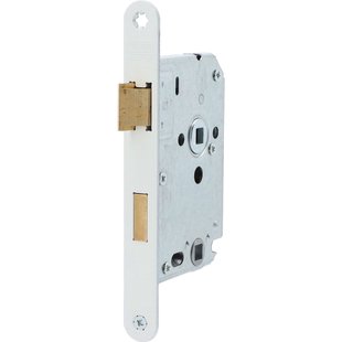 Nemef Badkamer-/toiletslot 1264/4 Wit Gelakt