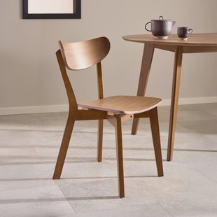 Bendt Eetkamerstoel 'Torkil' Walnoot, kleur Bruin