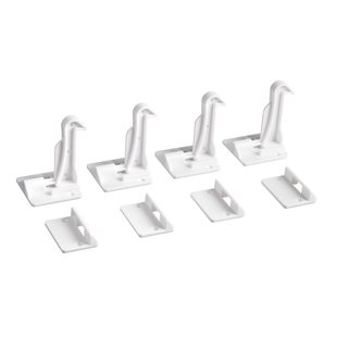 Secu Ladevergrendeling Junior - Wit Kunststof - 4 Stuks