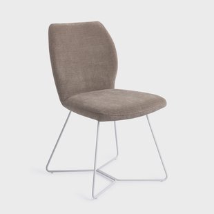 Jesper Home Eetkamerstoel 'Ikata' Beehive White, kleur Mocha Mist