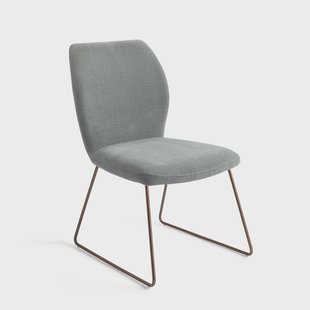 Jesper Home Eetkamerstoel 'Ikata' Slide Rose, kleur Breezy Blue