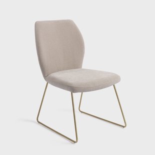 Jesper Home Eetkamerstoel 'Ikata' Slide Gold, kleur Sand Strand