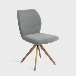 Jesper Home Draaibare Eetkamerstoel 'Ikata' Turn Rose, kleur Breezy Blue