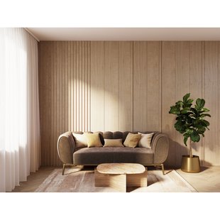 Cando Lat Decowall Acoustic Elements - Natuur Eiken - 2600x26x12mm