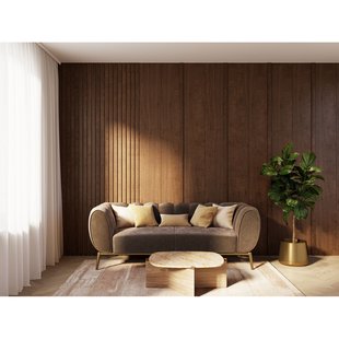 Cando Lat Decowall Acoustic Elements Advanced - Rustiek Eiken - 2600x45x12mm