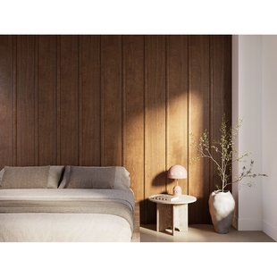 Cando Lat Decowall Acoustic Elements Ellips - Rustiek Eiken - 2600x40x12mm