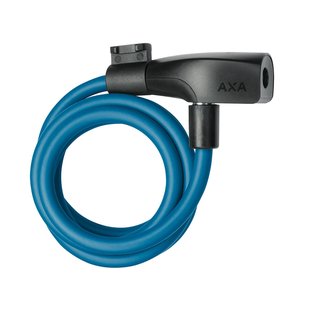 Axa Kabelslot Resolute - Blauw - Lengte 120cm Ø8mm