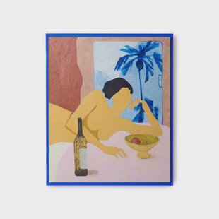 HKLIVING schilderij Catch my drift (107x127 cm)