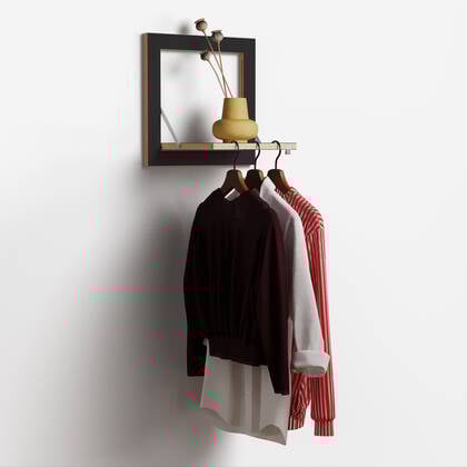 Fläpps Kledingrek Hangrail 40x40-1 - Zwart