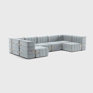 Curt-Set 15 - Barcelona - River (licht blauw)