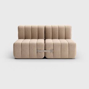 Curt-Set 4 - e.g. Flexibele 2-zitter - Dama - 0029 (Beige | Grijs)