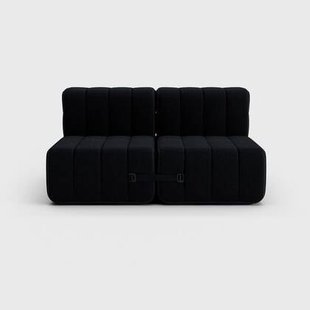 Curt-Set 4 - e.g. Flexibele 2-zitter - Sera - Ebony (Zwart)