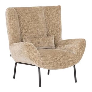 MUST Living Lounge chair Astro,97x92x96 cm, glamour sand