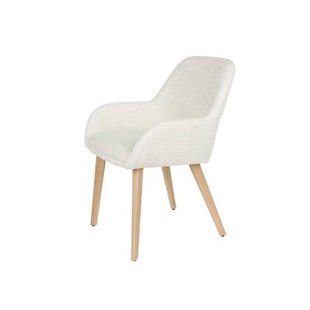 Puur Callie eetkamerstoel poot hout - off-white