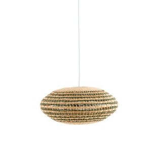Light&living Hanglamp Ø59,5x28 cm TAWELA rotan naturel+groen