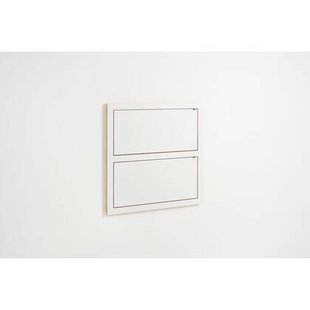 Fläpps plank 80x80-2 - Wit